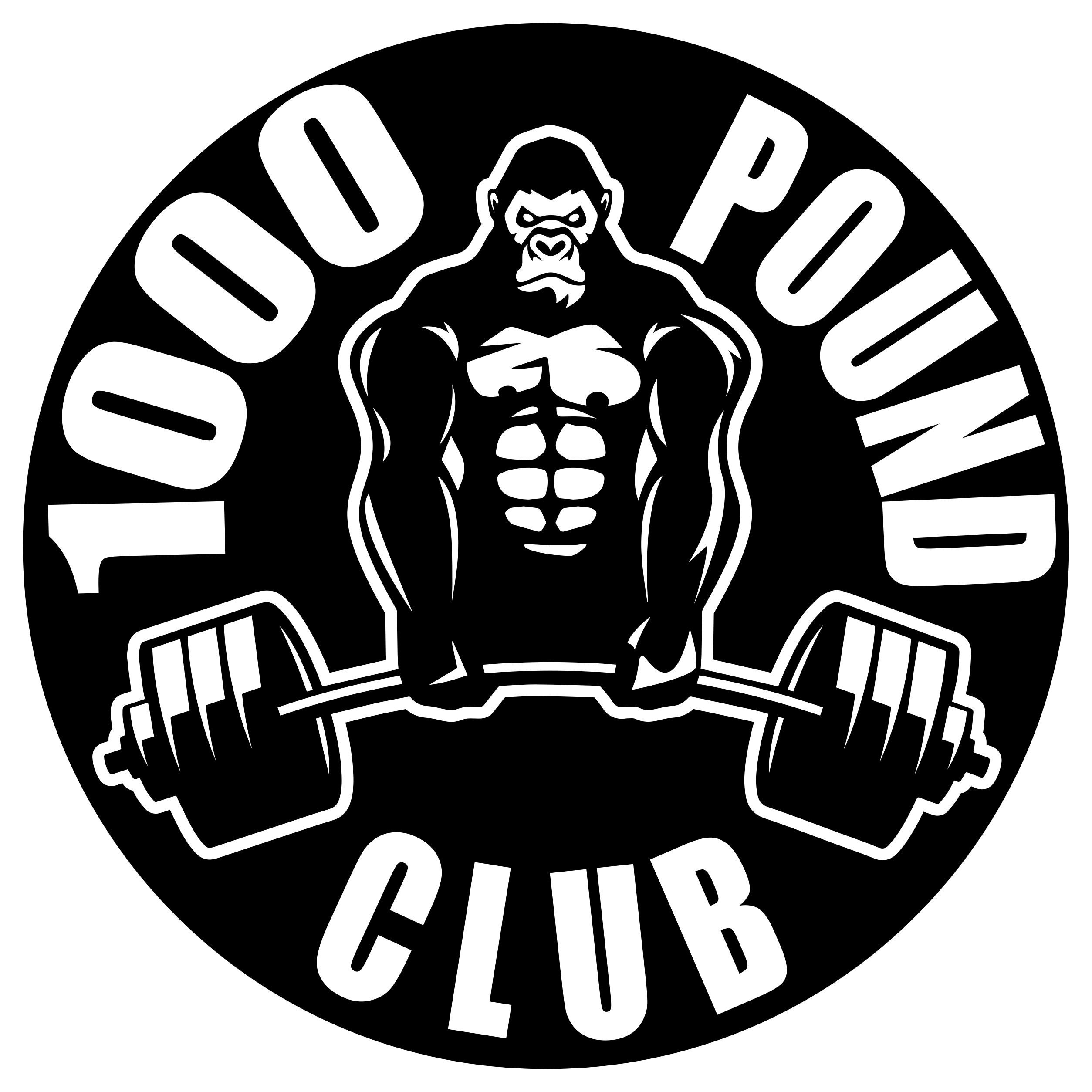1000 Pound Club Badge