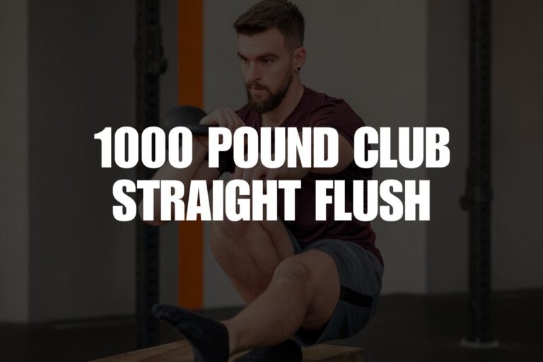 1000 Pound Club Straight Flush