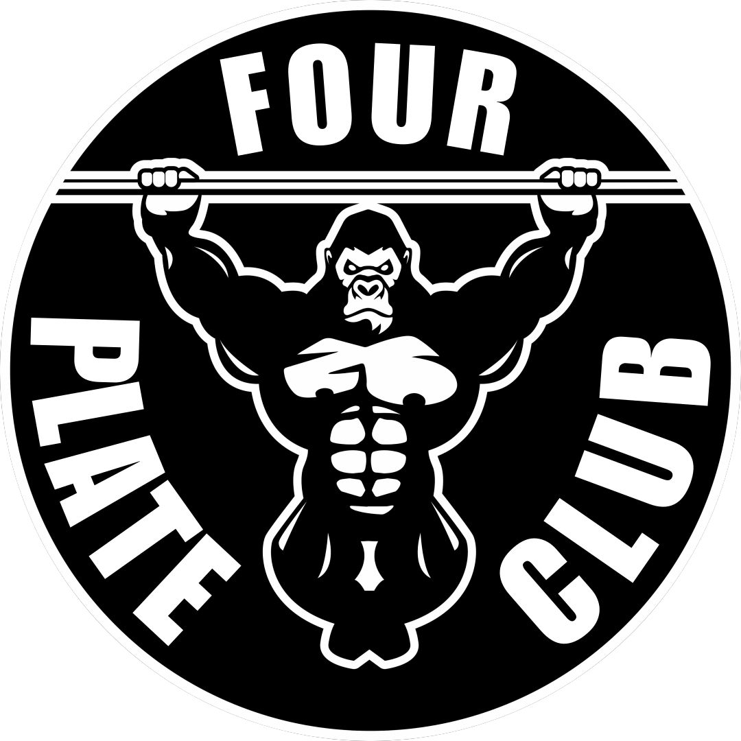 4 plate club logo