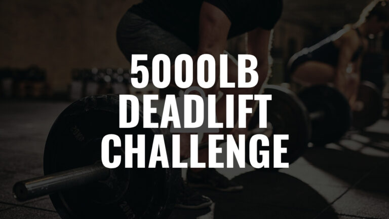 5000LB deadlift Challenge