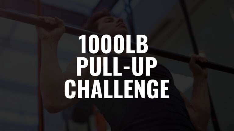 1000 Pound Pull-Up challenge