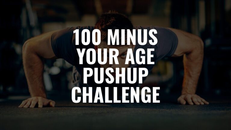 100 Minus Your Age Pushup Challenge